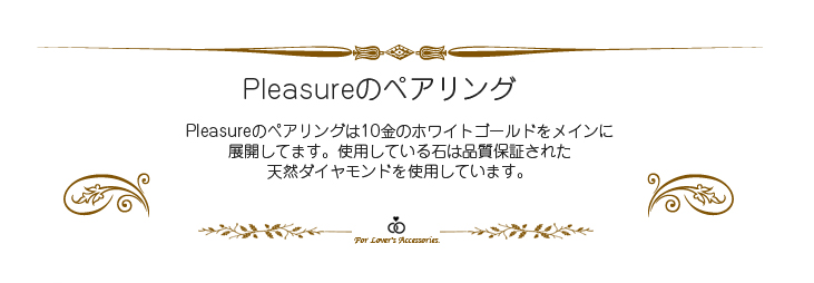 【Pleasure】のペアリング