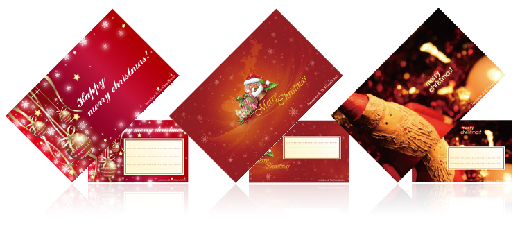 無料で使えるクリスマスメッセージカード